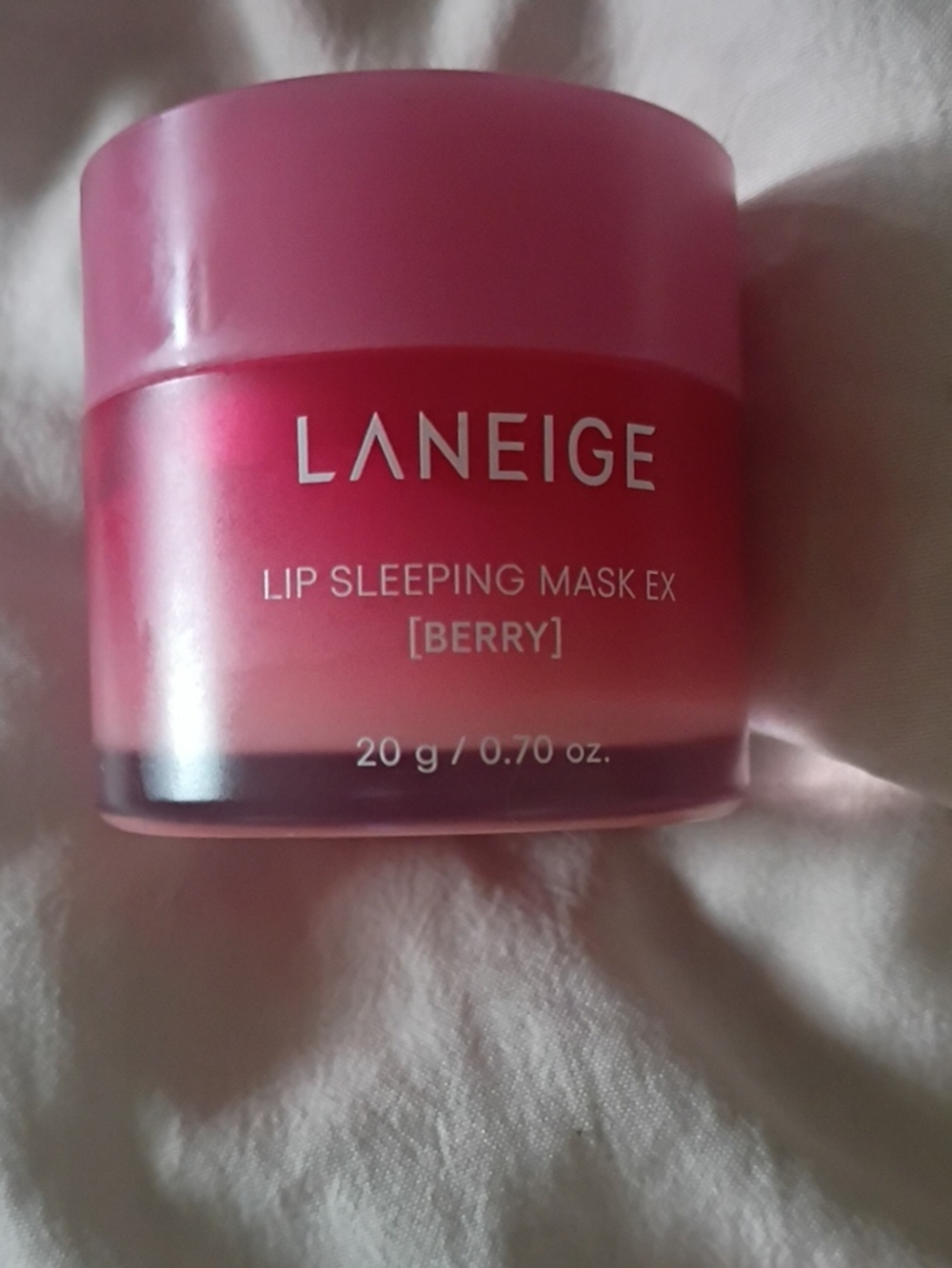 LANEIGE Lip Sleeping Mask EX - Berry Pink Gradient Jar